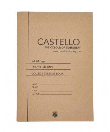Castello A4 32 Page Feint & Margin