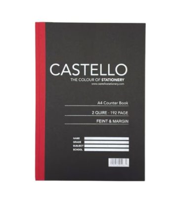 Castello A4 192 Page 2 Quire Quad & Margin