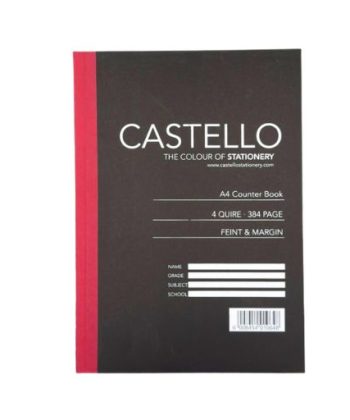 Castello A4 384 Page 4 Quire Feint & Margin