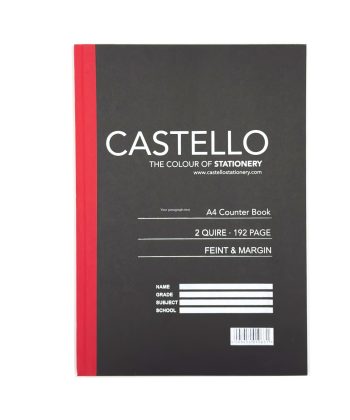 Castello A4 192 Page 2 Quire Feint & Margin