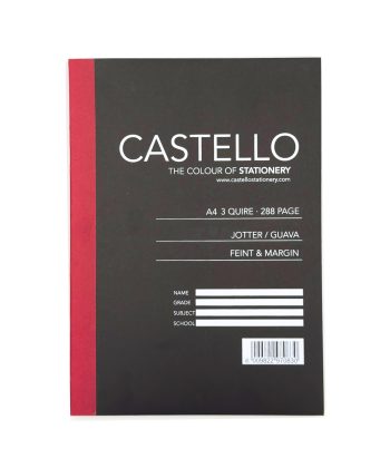 Castello A4 288 Page 3 Quire Quad & Margin