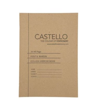 Castello A4 72 Page Feint & Margin