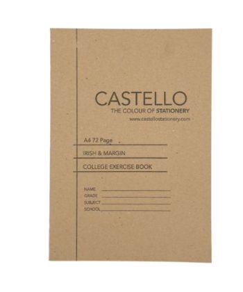 Castello A4 72 Page Irish & Margin