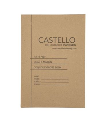 Castello A4 72 Page Quad & Margin