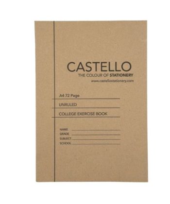 Castello A4 72 Page Unruled