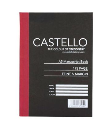 Castello A5 192 Page Feint & Margin
