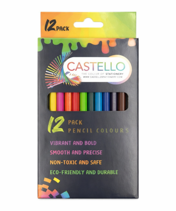 Castello Long Pencil Colours (12pcs)