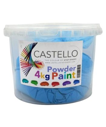 Castello Powder Paint 4KG Bucket Assorted Colors