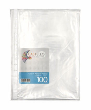 Castello A4 Filing Pockets (100pcs)