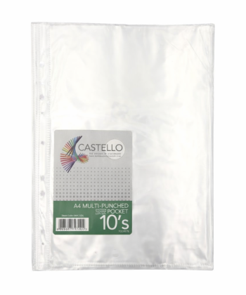 Castello A4 Filing Pockets (10pcs)