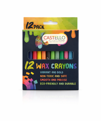 Castello 12 Wax Crayons