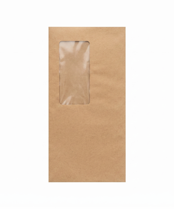 Castello Envelope Dl 110X220 Brown Window S/S